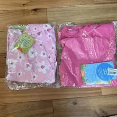 ピンク 花柄 ラッシュガード 24ヶ月 UPF 50+