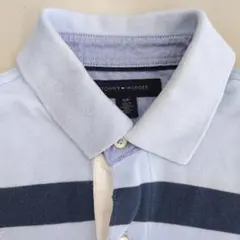 TOMMY HILFIGER ストライプポロシャツ S/P