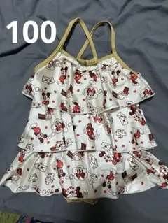 Disney ミニー ワンピース水着 100cm
