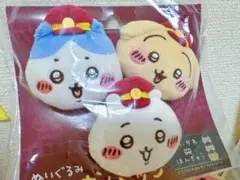 ちいかわ 阪急電車なぬいぐるみおかおバッジ3個セット