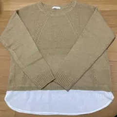 earth and music & ecology ニット