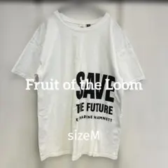 キャサリンハムネットTシャツ M USA製 フルーツオブザルーム