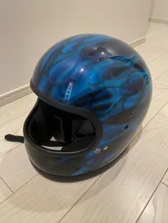 新品 カスタムペイント フルフェイスヘルメット ビンテージ チョッパー