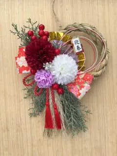 NO.276しめ縄 しめ縄リース お正月飾り　　しめ飾り 2026