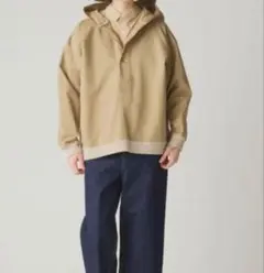 MidiUmi ✴︎コットンフード付き シャツジャケット