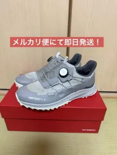 new balance ゴルフシューズ BOAシステム グレー