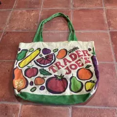 TRADER JOE'S フルーツデザイン トートバッグ