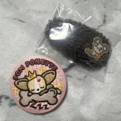 エンジェルブルーエニマイくじ♡ 刺繍缶バッジ♡