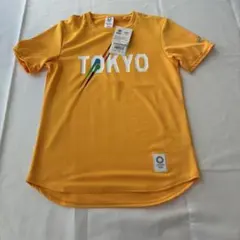 【新品未使用】asics東京2020オリンピックエンブレムTシャツ イエローS
