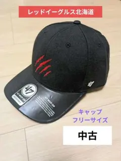 レッドイーグル北海道 アイスホッケー キャップ 中古