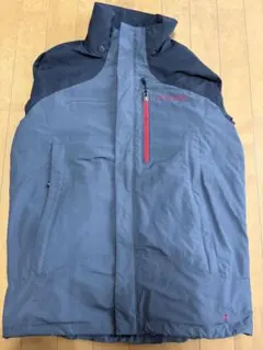 あ*マ様 Columbia フード付きジャケット グレー/ブラック