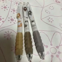 お値下げ❣️新品未使用❣️ニャンコ柄MEOW STYLE ボールペン 3本セット