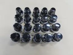 20本 レクサス M14 純正平座ナット 新車外し ブラック LC LS トヨタ 