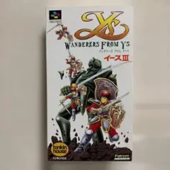 スーパーファミコンソフト　ワンダーラーズ フロム イースⅢ