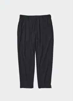 【タグ付き】ウルトラストレッチスラックス ブラック S