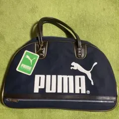 PUMA プーマ　ビンテージ　昭和　レトロ　バッグ　スポーツ　新品　難あり