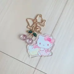 ハローキティ アクリルキーホルダー