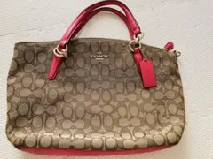 コーチ coach レミサッチェルシグネチャー キャンバス 2way - メルカリ
