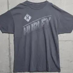 Hurley ハーレー Tシャツ ビッグプリント サーフ グレー XXL