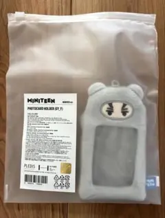 MINITEEN FOXDUNGEE フォトカードホルダー ぬいぐるみキーリング