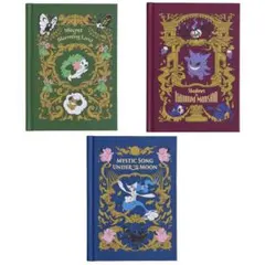 ポケモン A6ハードカバーノート ゲンガー アシレーヌ シェイミ ポケセン