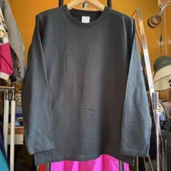 新品未使用品 ブラック 長袖カットソー 150cm