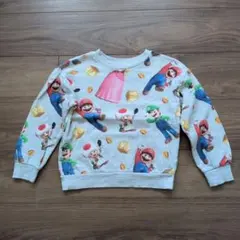 H&M スーパーマリオ トレーナー 120cm