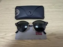 Ray-Ban ラウンド型サングラス ケース付き