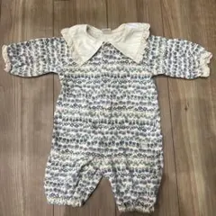 futafuta 花柄ロンパース 50~70