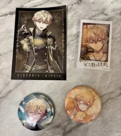 シクフォニ みこと 缶バッジ ブロマイド カード