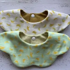 花びら型スタイハンドメイド2枚