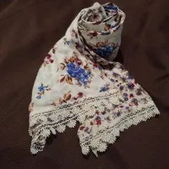 アクシーズファム axes femme 花柄ストール