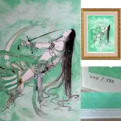 天野喜孝 直筆サイン版画 ファイナルファンタジー - メルカリ