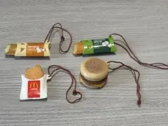 マクドナルド フードストラップ 4点 平成 レトロのサムネイル