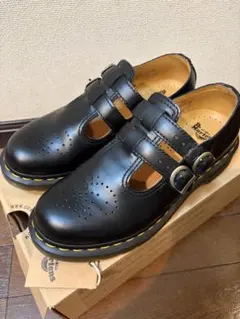 Dr.Martens メリージェーン 限定8065 花柄 ブラック - メルカリ