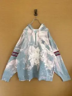 【250403】OLDNAVY ハーフジップパーカー フード メンズ XXL