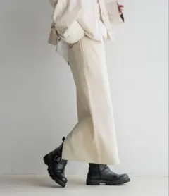 LOWRYSFARMカットリブタイトスカート　103920
