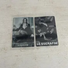 LE SSERAFIM ユンジン、カズハ、ウンチェ　ウエハーストレカ