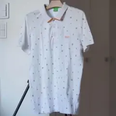 HUGO BOSS ゴルフシャツ ホワイト M 半袖