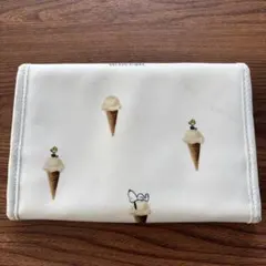 ジェラートピケ　母子手帳ケース　スヌーピー