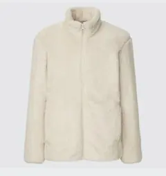 【美品】ファーリーフリースフルジップジャケット UNIQLO