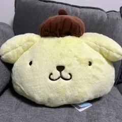 【新品✨再値下げ】サンリオキャラクターズ　顔デカクッション7 ポムポムプリン