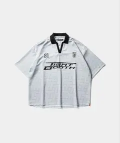 TIGHTBOOTH JERSEY OPEN POLO Grayのサムネイル
