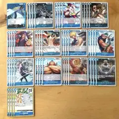 師弟の絆　青クザン　デッキパーツ　ガープsr 4枚