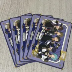 あんスタ　GiGO ノベルティ　箔押しユニットポストカード　流星隊