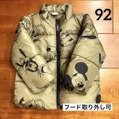 H&M ディズニー柄 ダウンジャケット 92cm