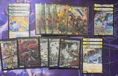 DM 赤黒 ヘヴィウィンメタル デッキ 未使用 セット メルカリ便 - メルカリ