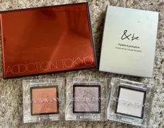 アディクション &be アイシャドウ 5点まとめ売り パレット 単色 おまけ付