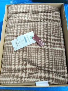 京都西川 あったかソフトタッチ 毛布 140x200cm ベージュ ② - メルカリ