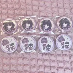 【Oriens×サンリオキャラクターズ】ランダムキラキラ缶バッジ　佐伯イッテツ